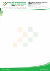 Letterhead Trường Thịnh Group